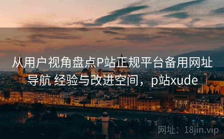从用户视角盘点P站正规平台备用网址导航 经验与改进空间，p站xude